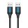 USB 2.0 cable Vention COJBH 2A 2m Black PVC