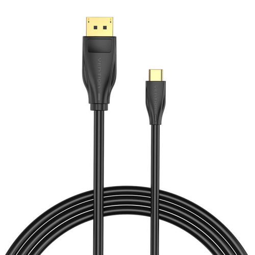 USB-C to DisplayPort 1.4 Cable Vention CGYBH, 2m, 8K 60Hz/4K 120Hz (black)