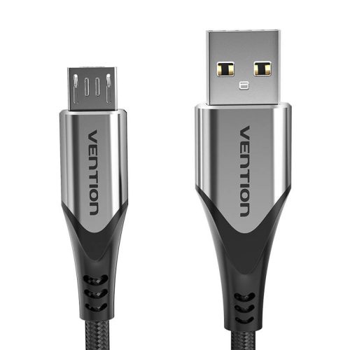 Kábel USB 2.0 A - Micro USB Vention COAHD 3A 0,5m szürke