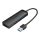 USB 3.0 4-Port Hub Vention CHLBB 0.15m, Black