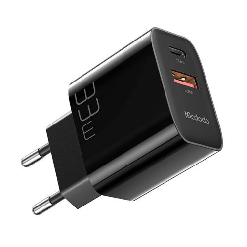 Töltő GaN 33W Mcdodo CH-0921 USB-C, USB-A (fekete)