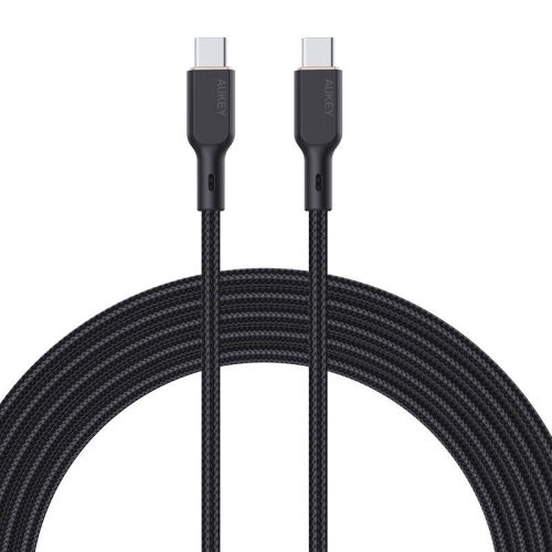 Kábel Aukey CB-KCC101 USB-C USB-C-re 1m (fekete)