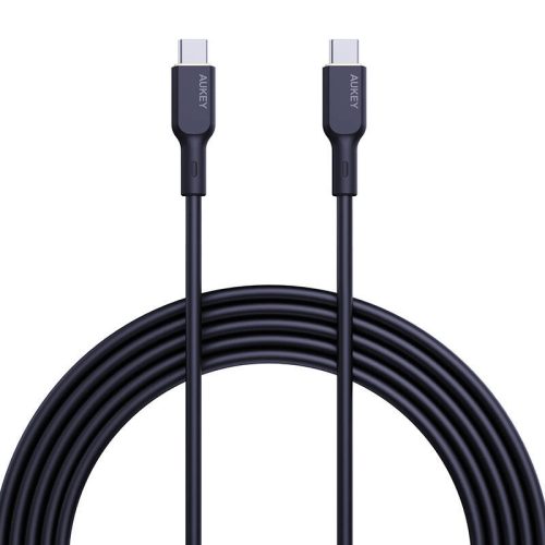 Kábel Aukey CB-SCC102 USB-C-USB-C 1,8m (fekete)