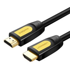   UGREEN HD101 HDMI 2.0 kábel, 4K, 60Hz, 0,75m (fekete és sárga)