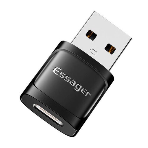 Adapter OTG USB-C női USB 3.0 férfi Essager (fekete)