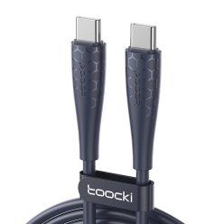 Kábel USB-C USB-C Toocki TXCTT3- LB03, 1m, FC 240W (kék)