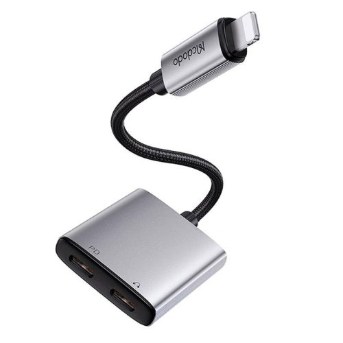 2in1 audio adapter Mcdodo CA-5540 2in1 Lightning Lightning DC 3,5 mm-es Lightning DC 3,5 mm-re