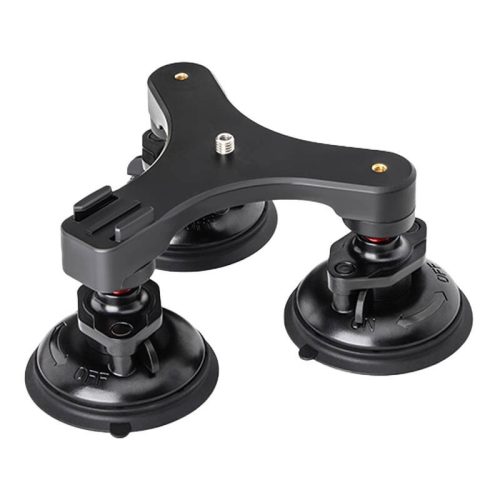 Triple Suction Cup Car Mount Sunnylife for cameras, phones etc. (ZJ771)