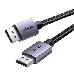   DisplayPort 1.4 Cable Ugreen DP120, 8K 60Hz, 32.4Gbps, 2m (black)