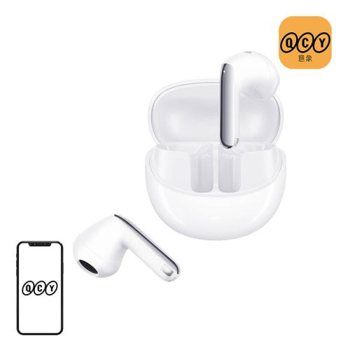 TWS QCY AilyBuds Pro HT10 Pro fejhallgató, ANC (fehér)