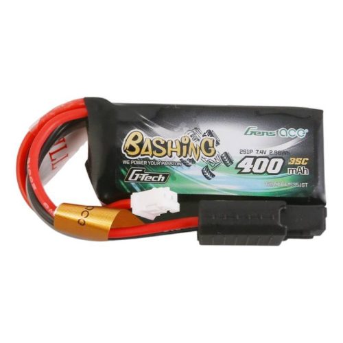 Gens ász G-Tech 400mAh 7.4V 2S1P 35C Lipo akkumulátor JST-PHR Plug-Bashing sorozatú csatlakozóval