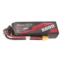   Gens ace G-Tech 5000mAh 11.1V 60C 3S1P Short-Size Lipo With XT60 Plug