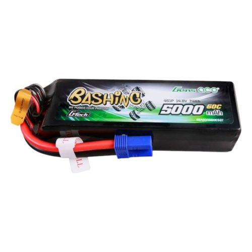 Gens ász G-Tech 5000mAh 14.8V 4S1P 60C Lipo akkumulátor csomag EC5 Plug-Bashing sorozat EC5 Plug-Bashing sorozat