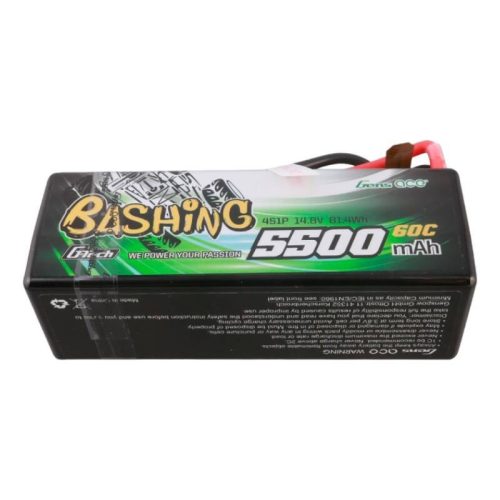 Gens ace G-Tech 5500mAh 4S1P 14.8V 60C HardCase RC autó Lipo akkumulátor