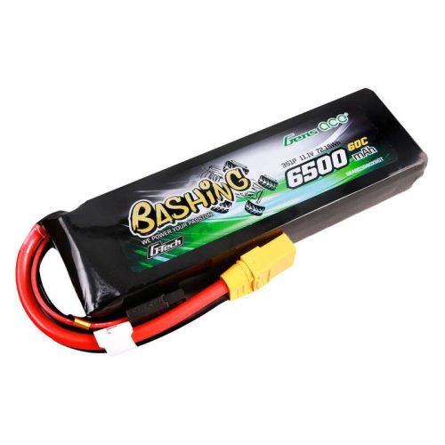 Gens ász G-Tech 6500mAh 11.1V 60C 3S1P Lipo akkumulátor csomag XT90-Bashing szériával