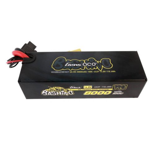 Gens ász 8000mAh 14.8V 100C 4S2P Lipo akkumulátor csomag