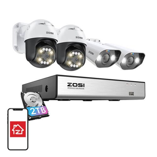 IP kamera ZOSI 2 db C296 WiFi 5MP