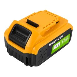   Akkumulátor elektromos szerszámokhoz Zöld elem PTDW18V5, DeWalt XR 18V 5Ah DCB184, DeWalt XR 18V 5Ah DCB184