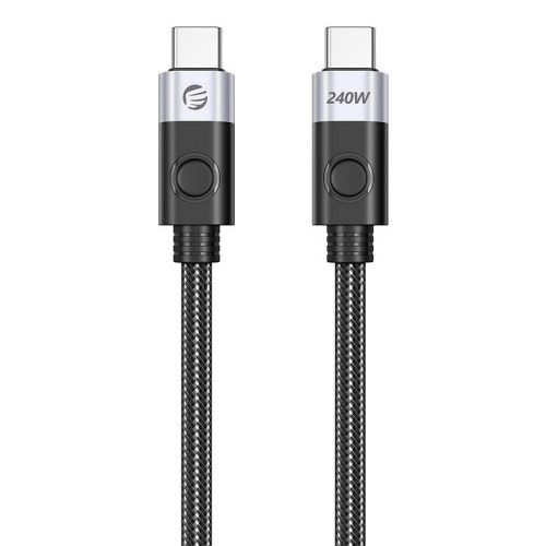 Orico 240W-os USB-C-USB-C töltőkábel, 1 m (fekete)