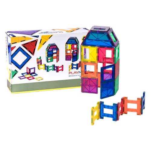 Mágneses lapok 3D Playmags 161 - 48 db készlet