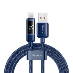 Mcdodo CA-5001 USB-A Lightning kábel, 100W, 1,2m (kék)