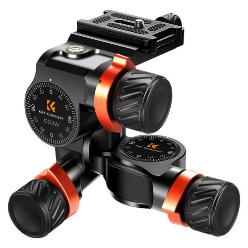 3-way Tripod Head K&F Concept KF31.047