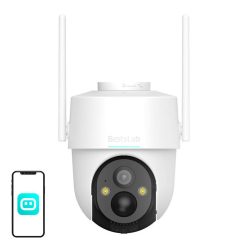   360° kültéri WiFi kamera Botslab PT W313 3MP 3MP w/ napelemmel