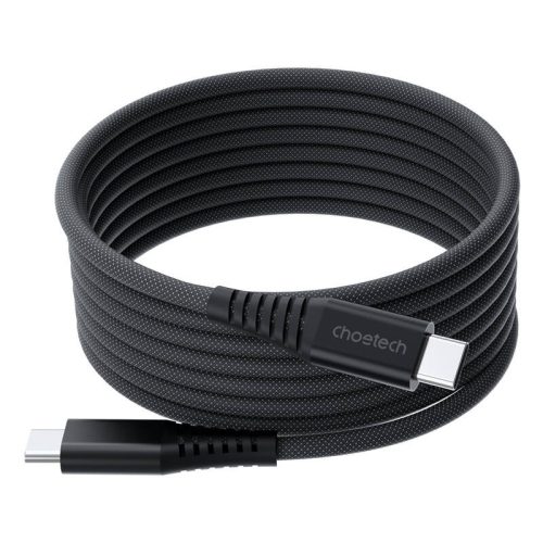 Choetech XCC-1051 USB-C USB-C mágneses kábel, PD 240W 1.8m (fekete)