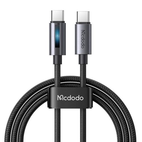 Mcdodo CA-5740 USB-C USB-C kábel, 100W 1.2m (fekete)