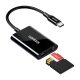 Ugreen 2-in-1 USB-C Card Reader CM265 (Black)