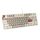 MageGee MK-STAR wired keyboard (retro white-gray)