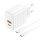 Foneng EU42 USB-C+USB-A 20W power charger + USB-C - USB-C cable (white)