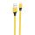 Foneng X96 USB-A to Lightning cable 2.4A, 1m (yellow)