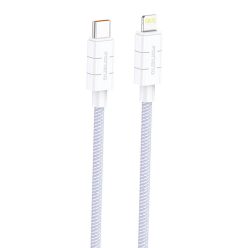 Cable USB-C do Lightning Foneng XS02 PD27W, 1.2m (fioletowy)