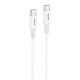 Foneng X106 60W USB-C to USB-C cable, 1.2m (white)