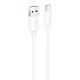 USB-A to USB-C cable Foneng X108 3A, 1m (white)