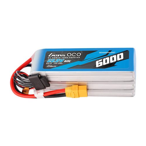 Akkumulátor Gens Ace G-Tech 6000mAh 22.2V 60C 6S1P XT90 Lipo