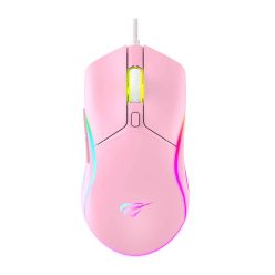 Havit MS1029 wired gaming mouse (pink)