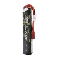   Lipo Gens ace 25C 1100mAh 3S1P 11.1V Airsoft fegyver akkumulátor T-csatlakozóval