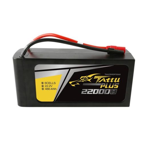 Tattu Plus 22000mAh 22.2V 25C 6S1P AS150 XT150 akkumulátor