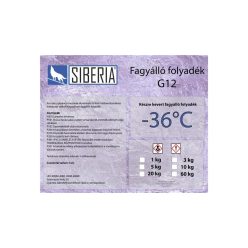 Siberia fagyálló folyadék, 5kg, piros (G12) -36°C