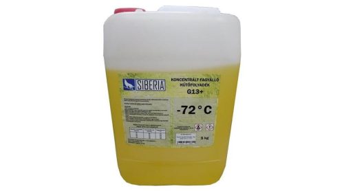 Siberia fagyálló folyadék, 5kg, sárga (G13+) -72°C