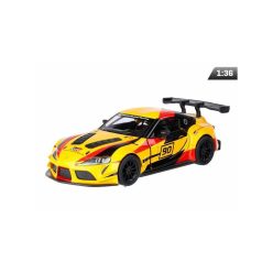   Makett autó, 1:36 Toyota GR Supra Racing Concept, sárga (megszűnt termék)