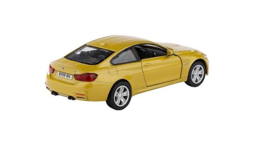 Makett autó, 1:32, RMZ BMW M4 coupe, sárga