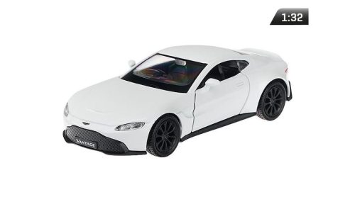 Makett autó, 1:32, Aston Martin Vantage, fehér