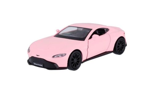 Makett autó, 1:32, RMZ Aston Martin Vantage 2018, rózsaszín