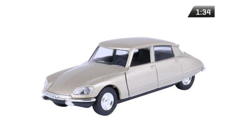 Makett autó, 1:34, 1973 Citroen DS23, arany