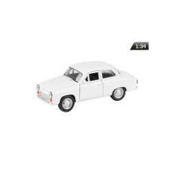 Makett autó, 1:34, PRL 105 Syrena, fehér