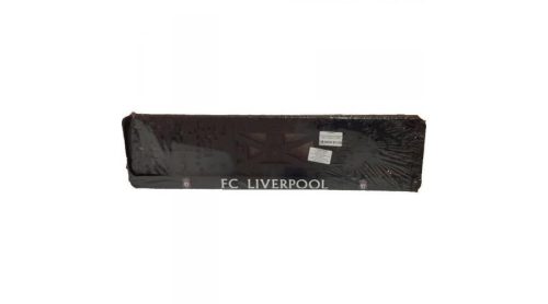 Rendszámtábla tartó, 3D feliratos, logós, Liverpool FC (P329)