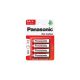 Panasonic RedZinc R6RZ/4BP AA/ceruza cink-mangán tartós elem (4 db/csomag)